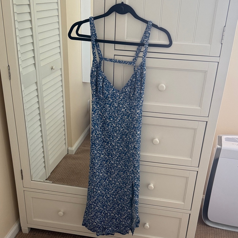 Princess Polly Blue Floral Dress